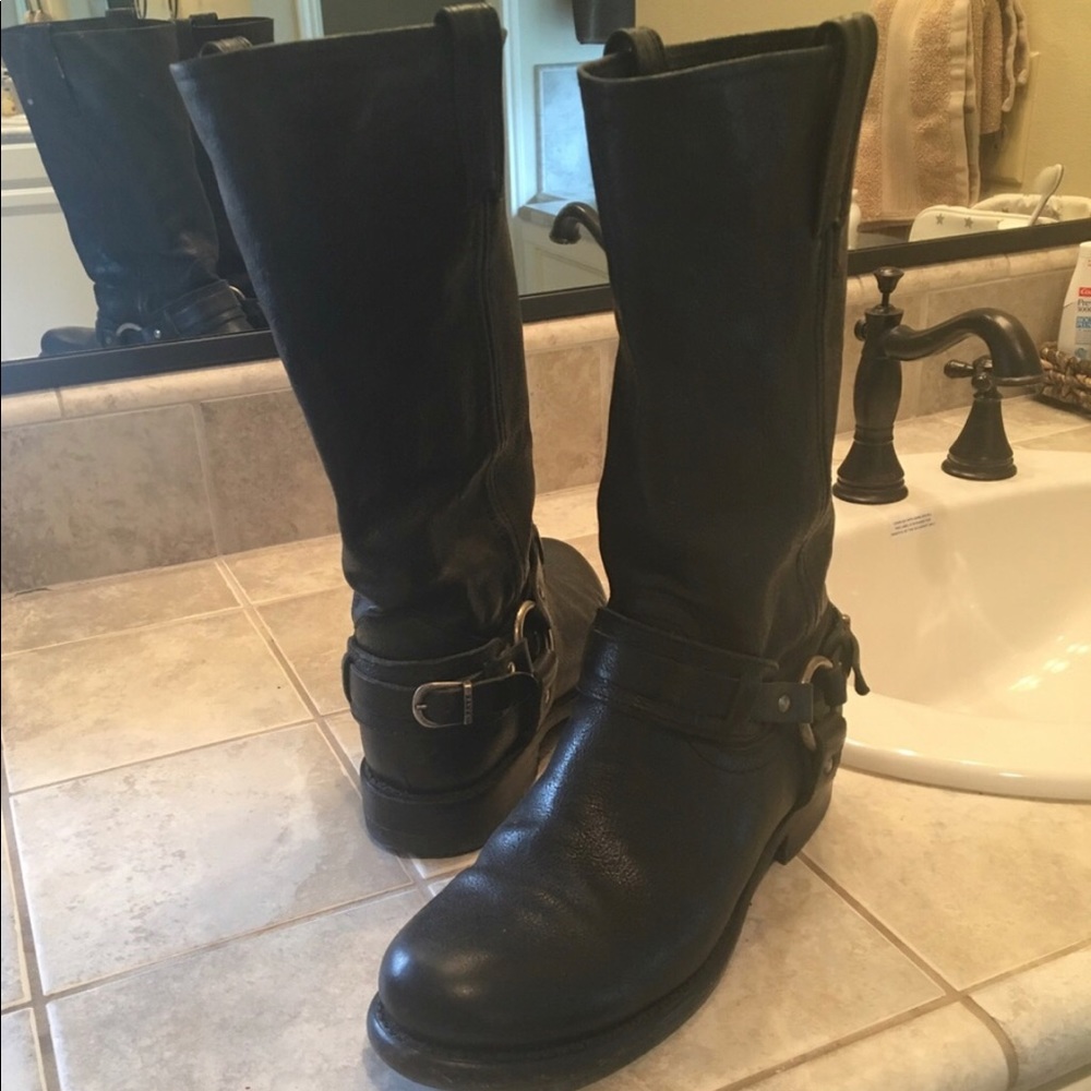 Frye Harness Boots